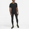 Nike Breathable and Comfortable Men's Running Short-Sleeve T-Shirt in Black