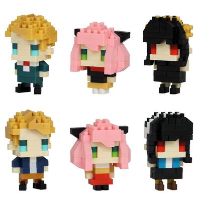 Kawada Nano Block Mini Nano 1BOX 6 6 Types In Total SPY×FAMILY (BOX) NBMC_37S = Pieces,