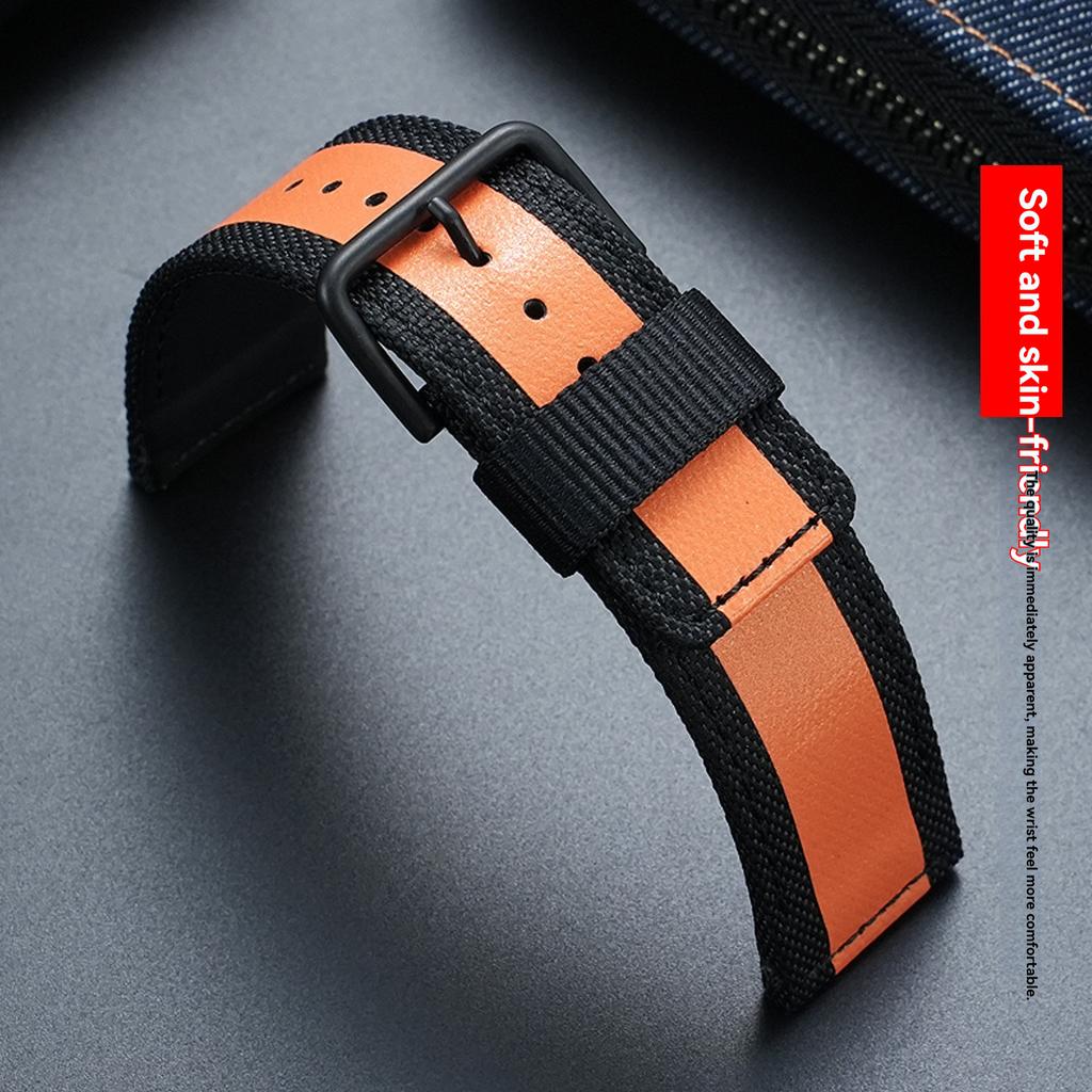 24mm Nylon Strap for Casio Outdoor Sports Watch 5637 GA-900 GA900 GA-900HC/TS/AS Waterproof Canvas Men's Bracelet Watchband