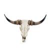 Animal Head Wall Art: Faux Cow Sculpture for Living Room
