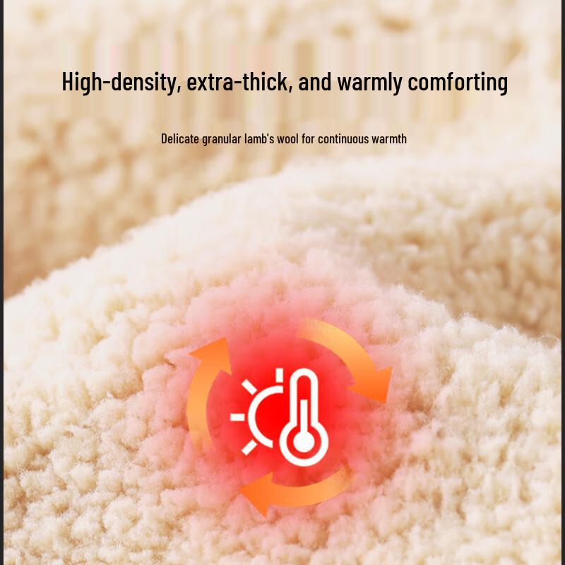 LUKKEN Men's Thickened Fleece-Lined Round Neck Sweatshirt