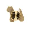 West Highland White Terrier, Westie, Westy - gold-plated pin brooch, elegant dog ornament, unique pin by Art-Dog brand