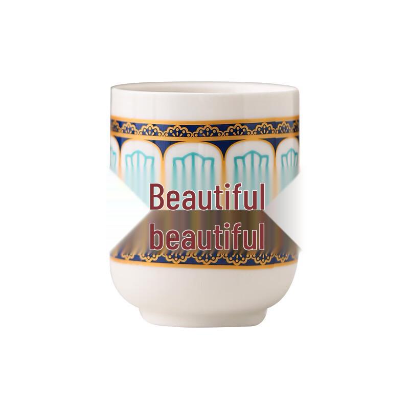 OLOEY Bone China Car Coffee Cup