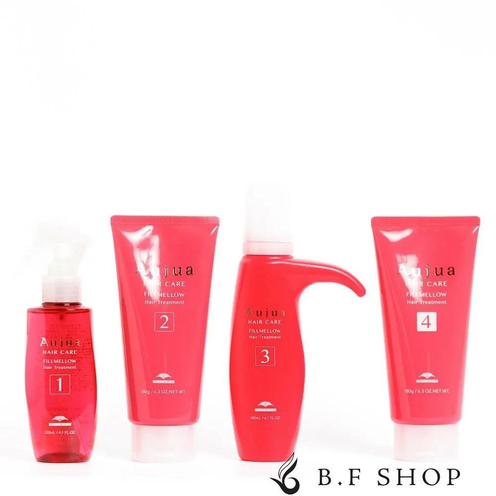 MILBON Ojuah Filmellow 4-Piece Hair Clinic Treatment Professional Set
