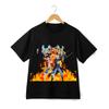 One Piece Straw Hat Crew T-Shirt – Luffy Zoro Sanji Fire Fight Anime Graphic Tee