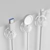 360° Rotatable Self Adhesive Cable Holder Clips No Damage Wall Wire Organizer for Home Office Desktop Use