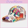 Gorra de Béisbol de Verano para Exteriores con Estampado y Ajuste Regulable para Hombres y Mujeres