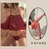 Sex Underwear Sexy Women's Belly Pocket Pajamas Hot Passion Neck Sling Cheongsam Retro Lace-up Hollow Woman
