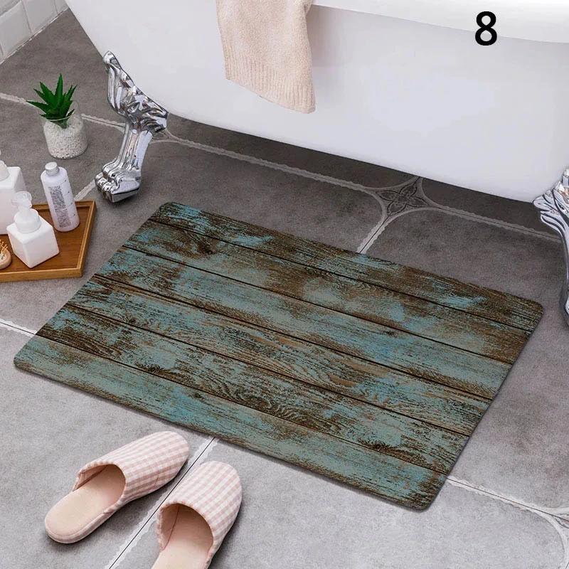 Cartoon Camper Carpet Bathroom Entrance Doormat Bath Indoor Floor Rugs Absorbent Mat Anti-slip Kitchen Rug for Home Decorative