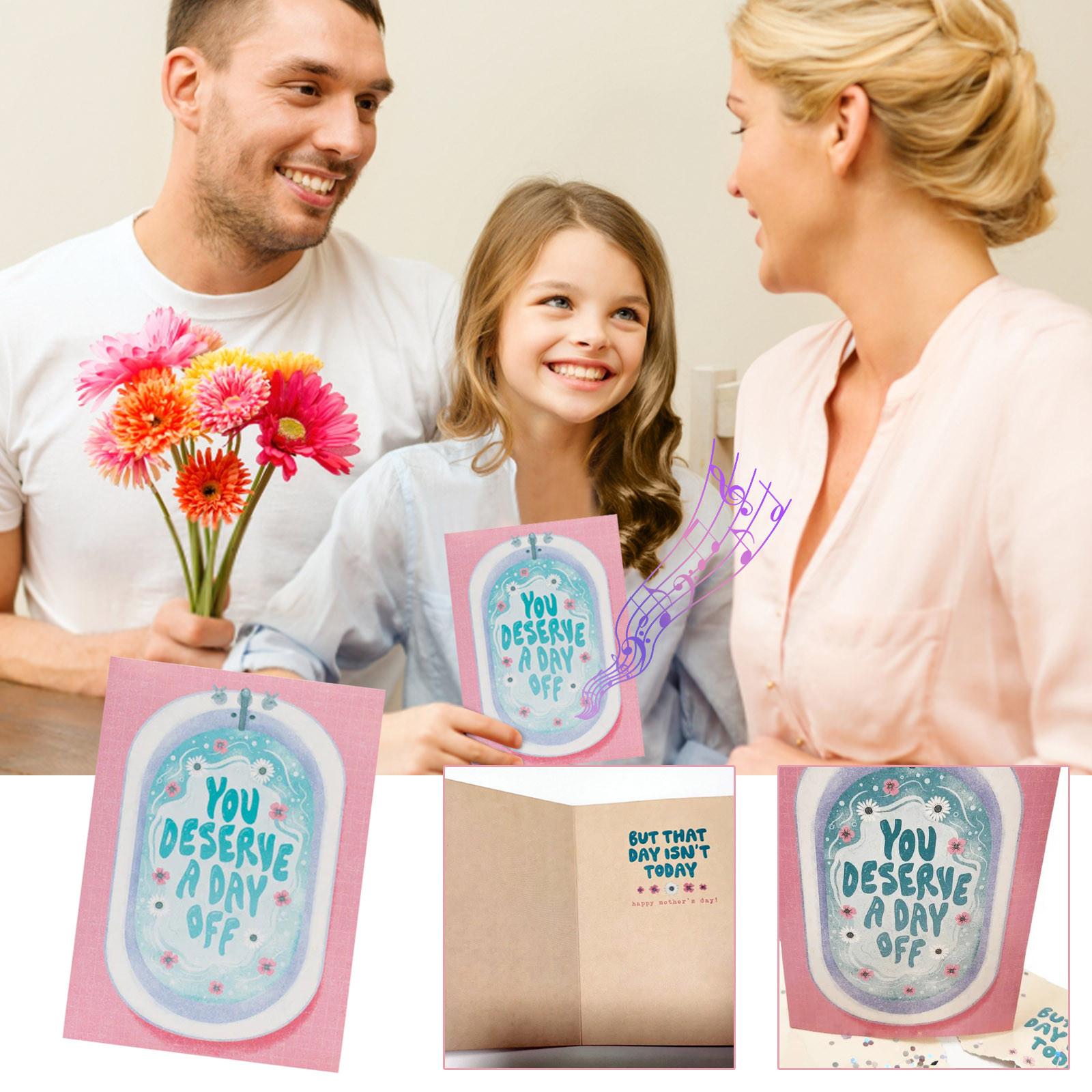 

Clown Greeting Prank Card,Eternal Mom Mother s Card With: Non Stop Mom Singing Card With Glitter - Double Prank - Guaranteed Laughter One Size