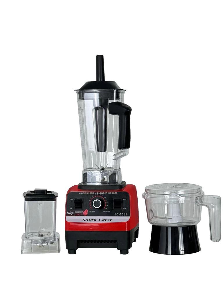 "High-Power 2-in-1 Smoothie and Juice Blender/Food Processor"