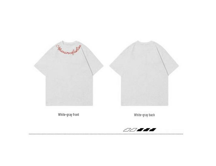 Plus Size Korean Style Loose Streetwear T-shirt for Women