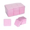 Heart Shape Lint Free Nail Wipes Nail Polish Remover Cotton Pads for UV Gel Makeup Cleaning