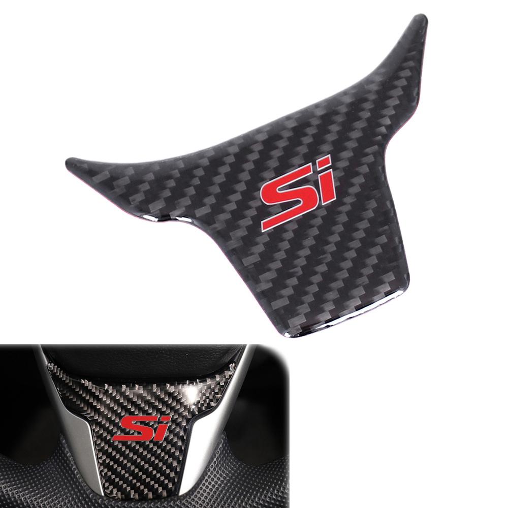 

Логотип Si из углеродного волокна, эмблема на рулевом колесе автомобиля для 10-го Civic type R