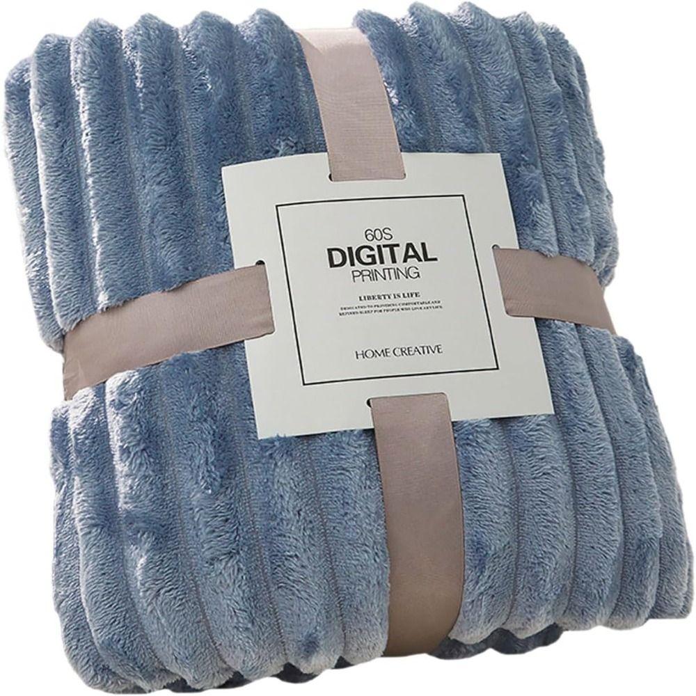 Warm Throw Blanket Double Sided Bunny Blanket New Conditioning Quilt