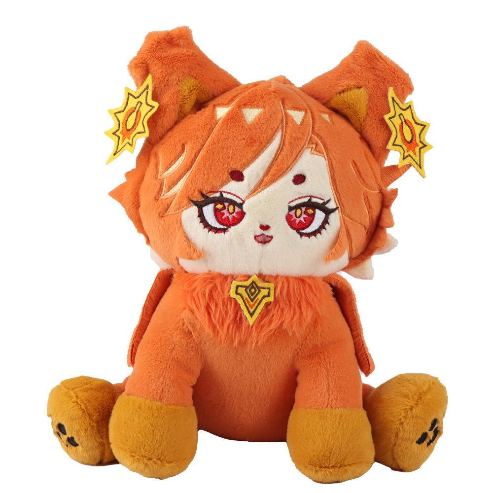 Kawaii Kreslená Plyšová Hračka Anime Populární Hry Genshin Impact Mavuika Citlali Plyšová Vycpaná Hračka Dětská Panenka Narozeninový Halloweenský Dárek