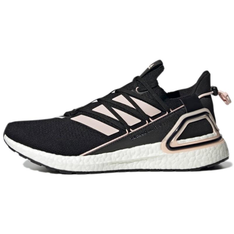 

Adidas Ultra Boost 20 Lab Core Black Pink Tint Cloud White Sneakers GY8107 36