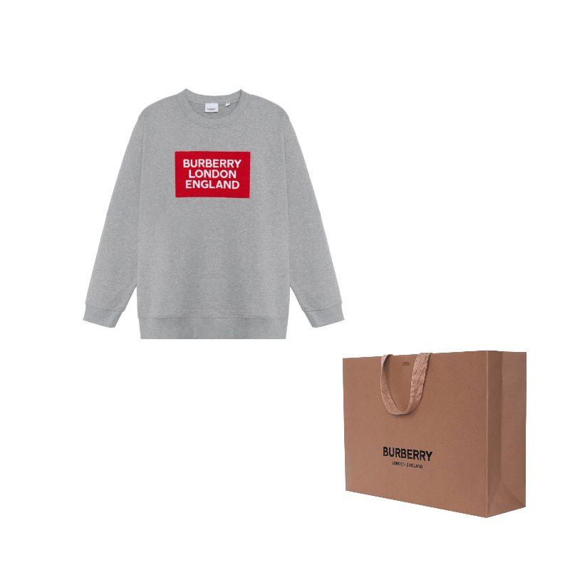 Burberry Sweatshirt Men's Light Heather Gray 80214311