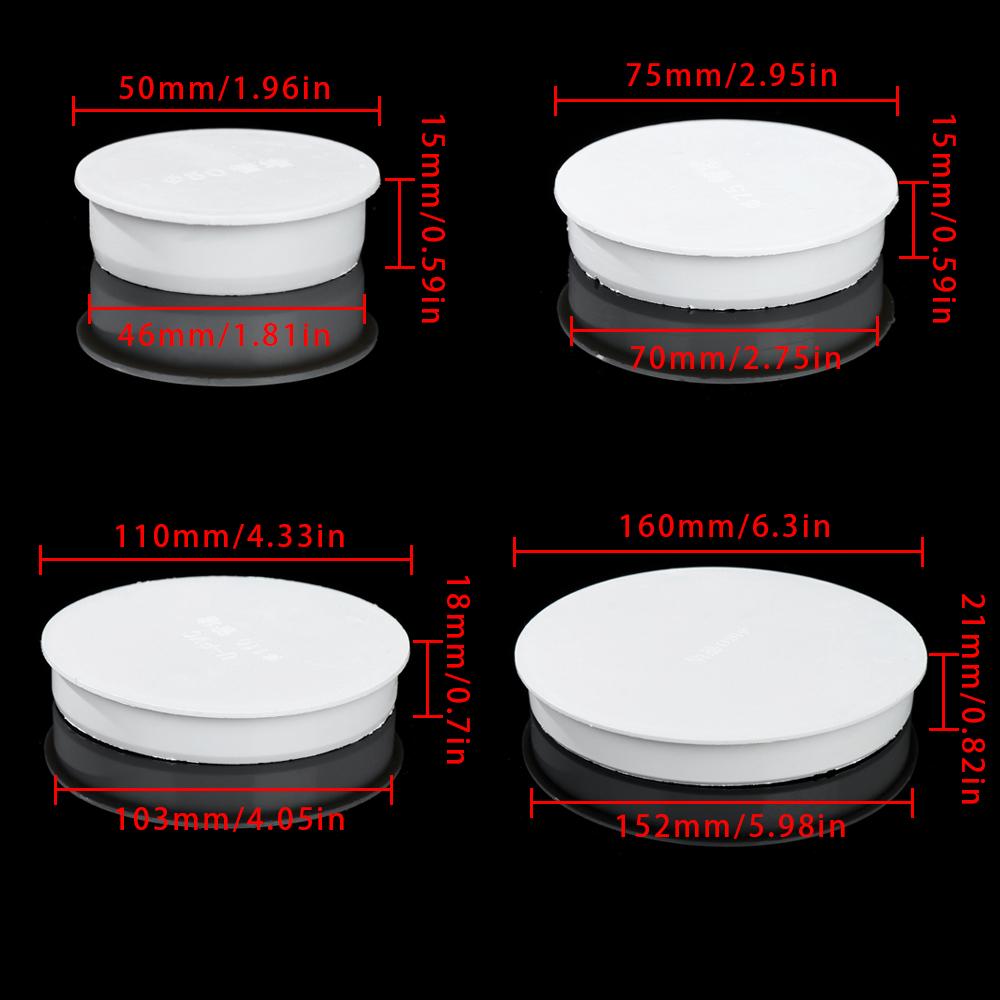 Water Pipe Fitting Hardware Fall Tube Insert Plugs Hose End Connectors Decor Covers PVC Pipe Cap