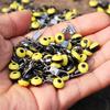 30Pcs New Outdoor Fishing Tool Spool Stopper Bean Belly Float Connector Built-in Lock Sturdy Outdoor Fishing Equipment