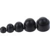 160Pcs Plastic Bolt Covers M4 M5 M6 M8 M10 M12 Hex Nut Caps Kit with Storage Box Screw Caps