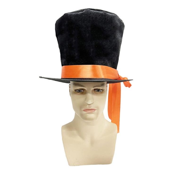 Top Hat Jazz Era Cabaret Hat Lightweight Cotton Blend Suitable For Parties Costume Event