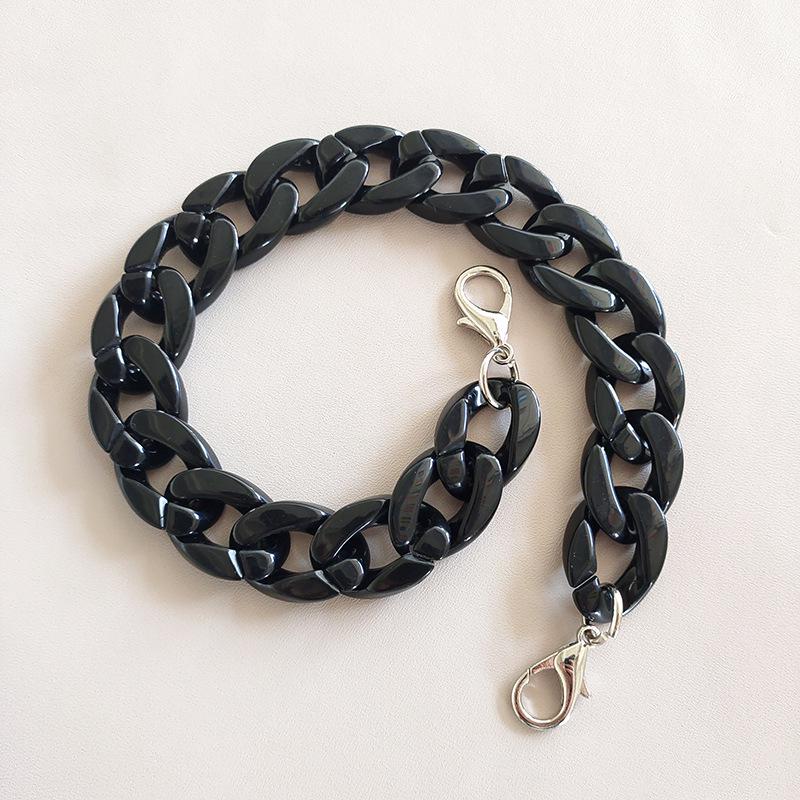 Acrylic Resin Chain Strap for Vintage Shoulder Handbags