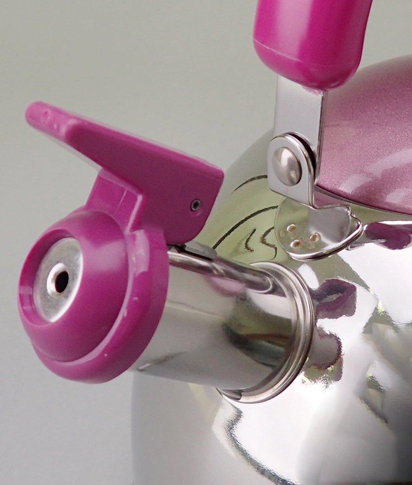 Yoshikawa SJ1686 BOTAN Whistling Kettle, 0.6 Gal (