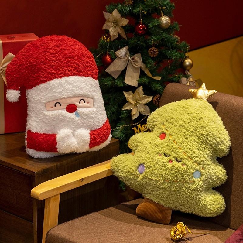 Christmas Tree Snowman Rabbit Plush Toy Doll For Home Decoration Gifts Kids
