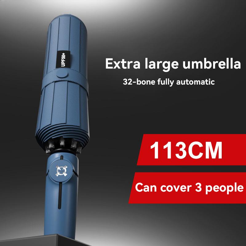 

Зонт Bone Extra Large Reinforced Windproof Rainproof Dual-purpose UV-proof Full Automatic