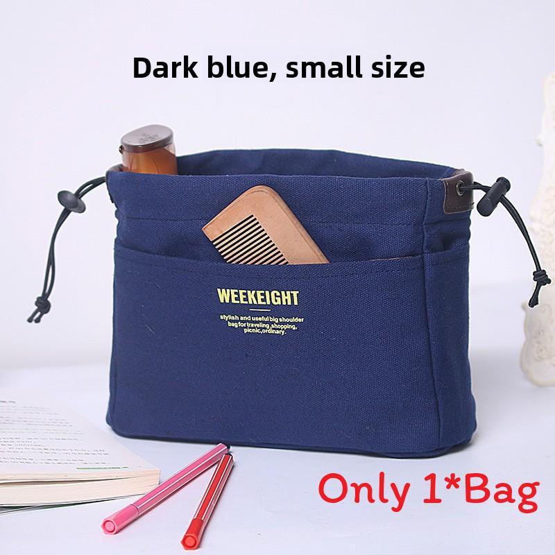 Trousse de maquillage en toile avec tissu imperméable pour le voyage et l'organisation à la maison