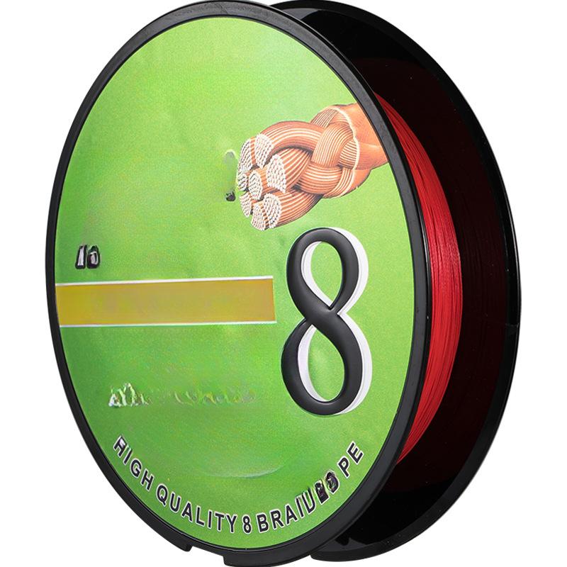 

8-я серия нестандартного диаметра, супергладкая приманка, основная леска, леска для рыбалки 8.0