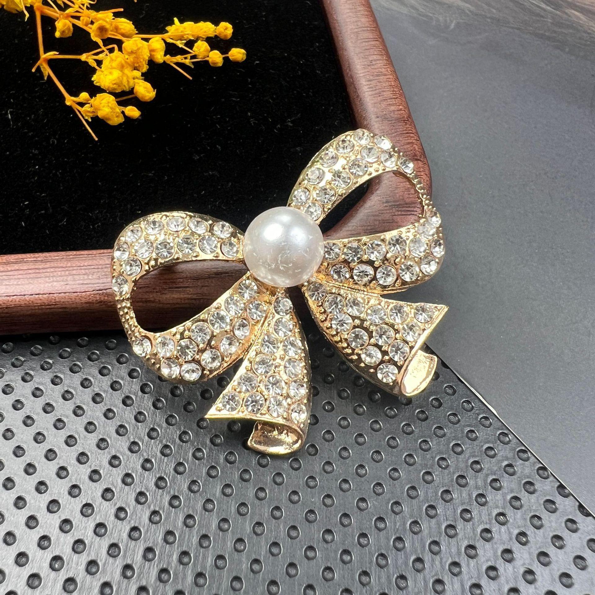 

Ретро-модная высококачественная брошь-булавка из хрусталя и бриллиантов - стильный аксессуар для одежды из сплава BZ081