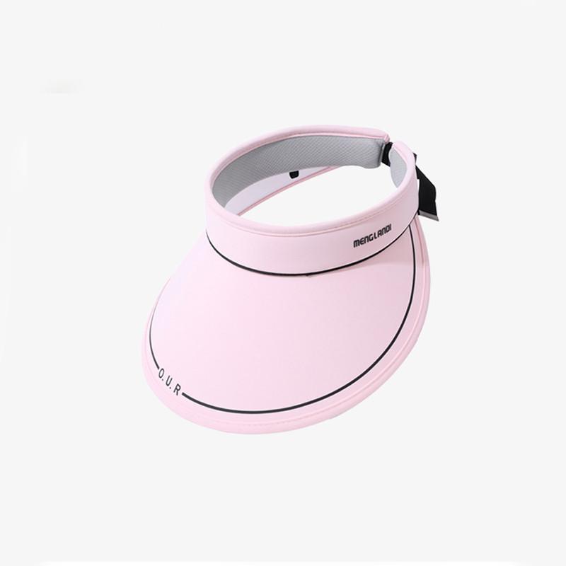 2024 Spring Summer Outdoor Sun Protection Ponytail Wide Brim Hat Korean New Ice Silk Sun Hat