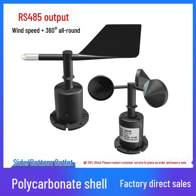 RS485 Wind Speed & Direction Sensor Kit