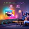 RGBIC LED Light Strip Camera TV Screen Synchronization WiFi APP Music Synchronization Game Bedroom TV Background Ambient Light