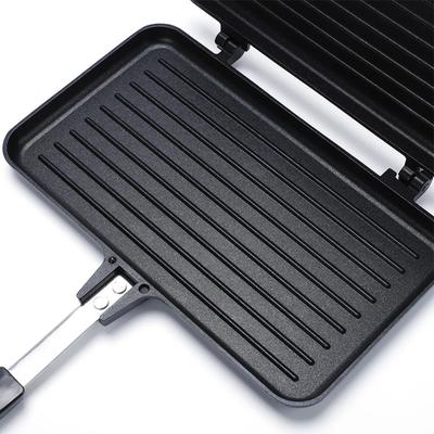 Kétoldalas kenyérsütő, tapadásmentes grilltányér szendvics kenyérpirító forma hőálló Toastie gofri palacsinta konyhai eszközök