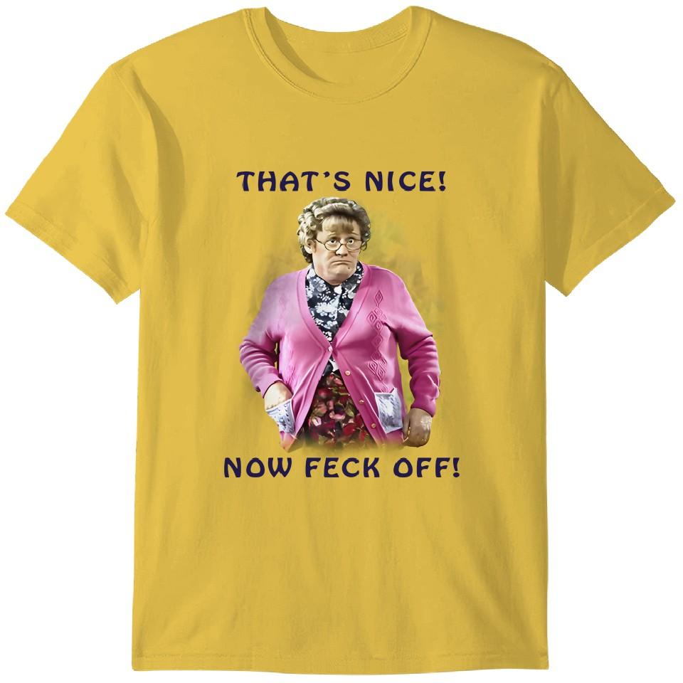 

Mrs Brown Funny T-Shirt Mrs Browns Boys Irish sitcom Classic T-shirt 3XL