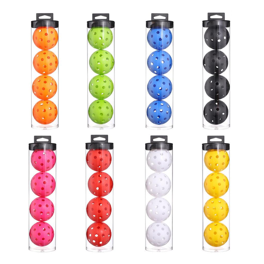 74mm Luminous Pickleball, 40-Hole Rotational & Injection Molded