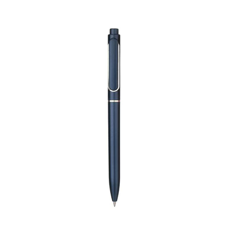 New Business Neutral Click Pen: Customizable Logo, Heavy Feel for Signing, High-Quality Office Stationery.