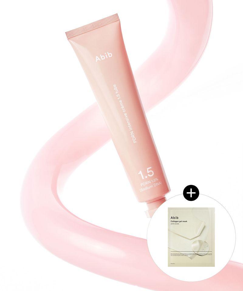 PDRN Intensive Cream 1.5 Tube 75ml + Collagen Gel Mask Pack 1EA