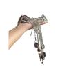 Long Bohemian Necklace Ethnic Style Collarbone Chain Retro Metal Necklace  For Women Party Gift