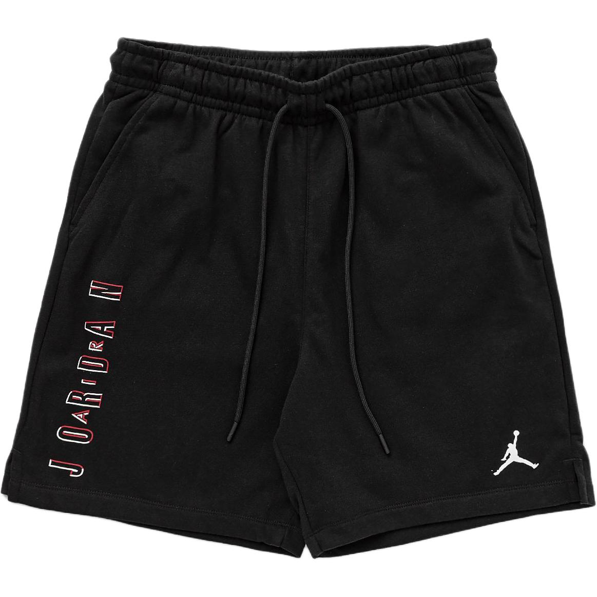 

Jordan Essentials Logo Drawstring Shorts Men Bottoms Black DX9675-010 XL