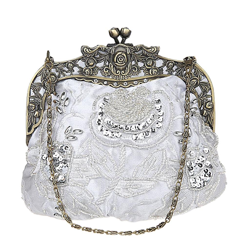 antique beaded bolsas