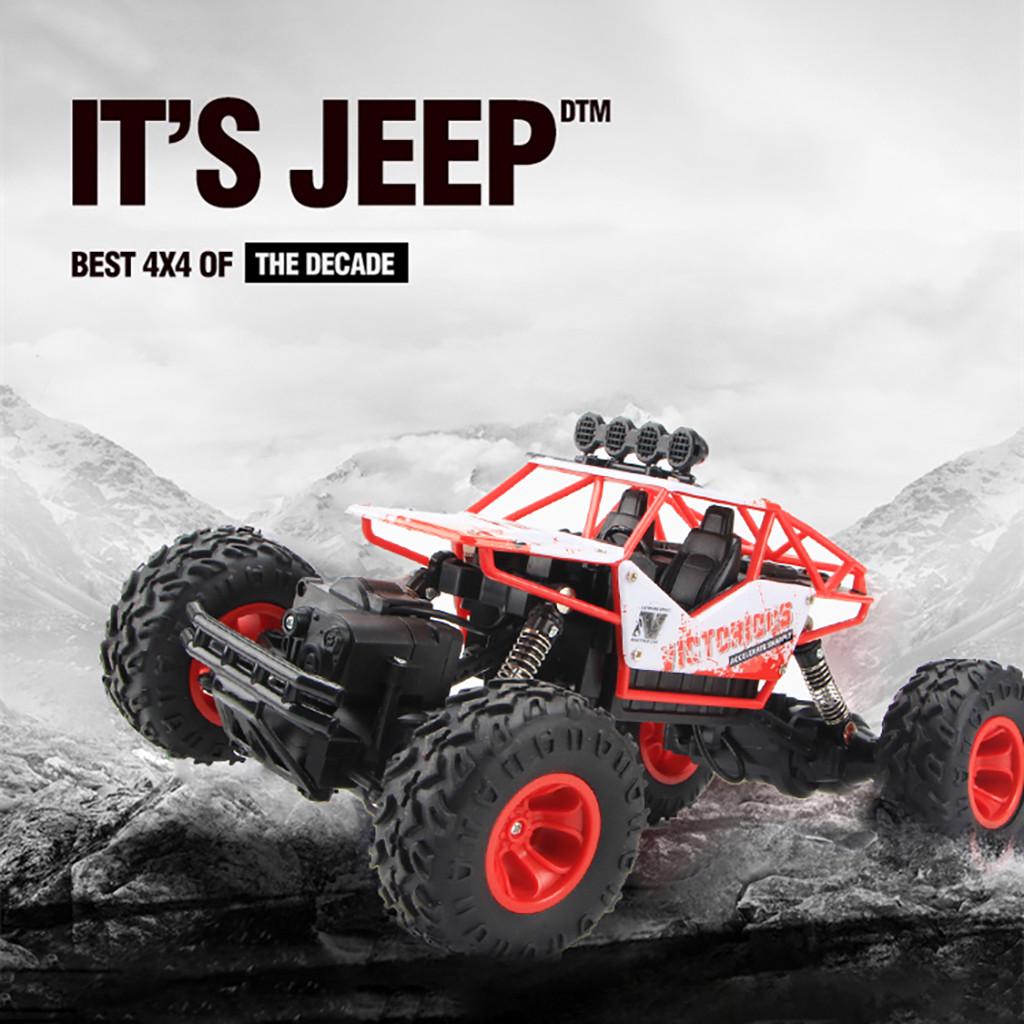 

(SU)RC Car 1/16 4WD Remote Control Vehicle 2.4Ghz Electric Alloy Buggy Off-Road