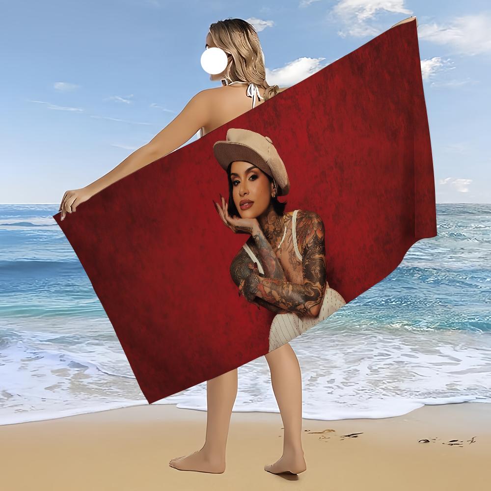 Kehlani Kehlani 2026 Towel Beach Bath Quick-Drying Lightweight Portable Sauna Camping Swim Pool Travel