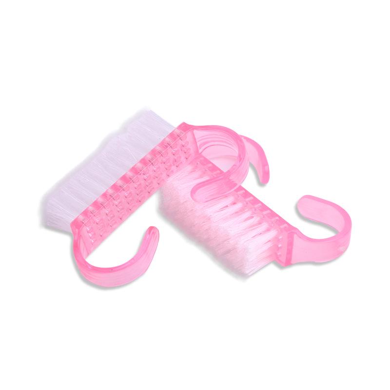 Manicure Nail Cleaning Dust Brush - Small Horn Brush for Removing Nail Dust.
