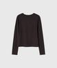GENERALIDEA Round Neck Long Sleeve T-Shirt [Dark Brown] / Gf3Lts504