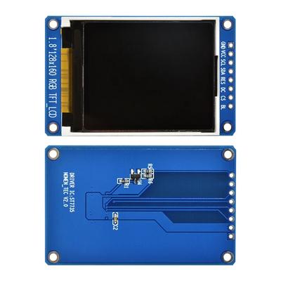 1.8 Inch Full Color 128x160 SPI Full Color TFT LCD Display Module ST7735S 3.3V Replace OLED Power Supply for Arduino