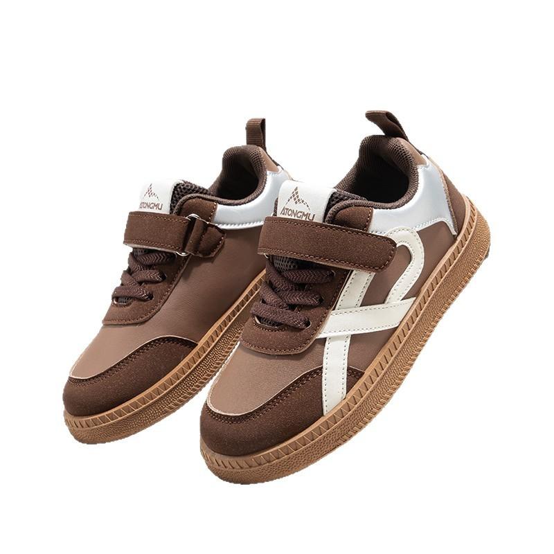 Children's sports shoes autumn 2025 new boys casual shoes breathable student little white shoes soft sole girls board shoes tide